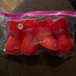 Dog rain boots